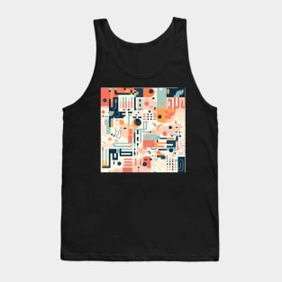 Multicolored inspiration - Abstract Mindset Seamless Pattern Tank Top